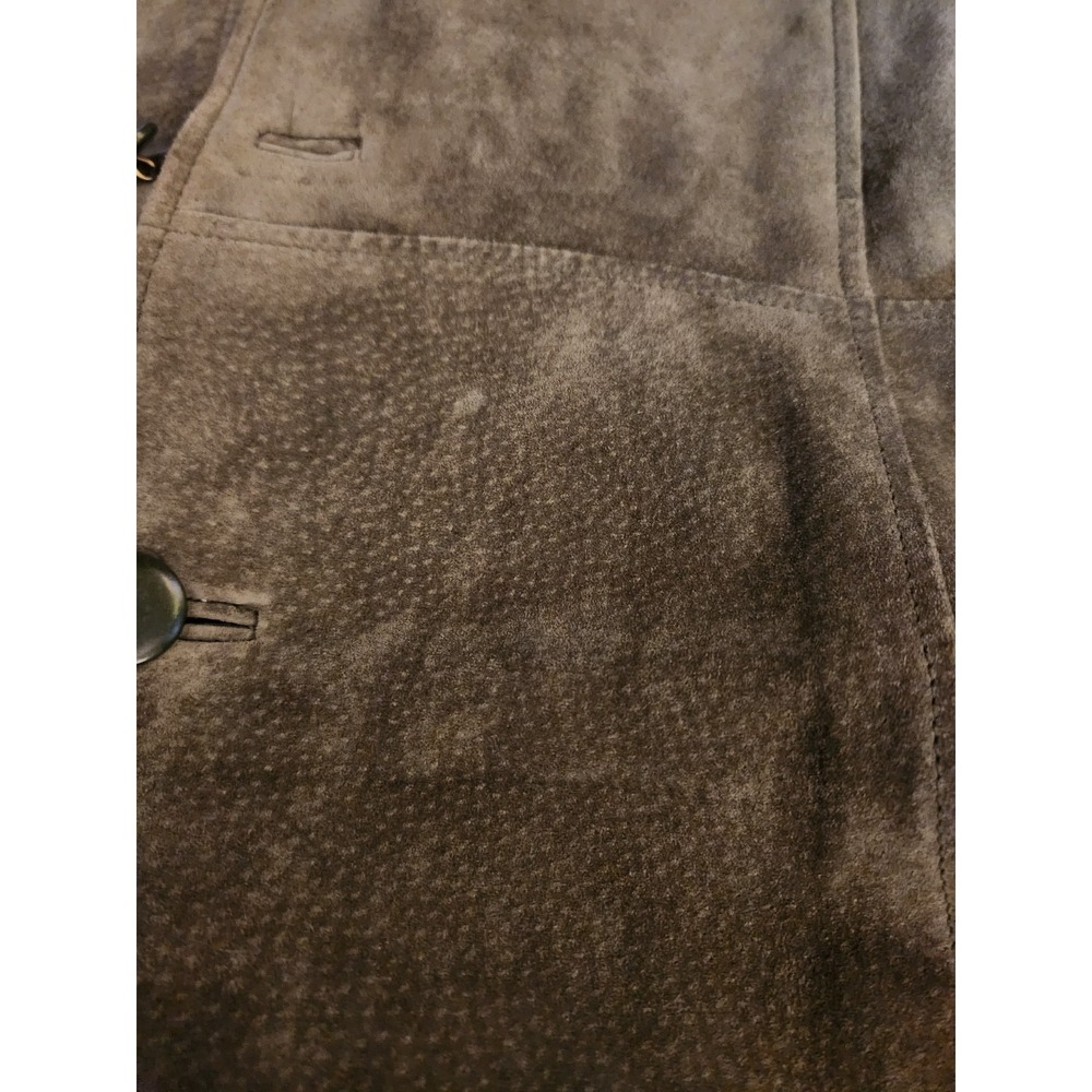 Liz Claiborne Green Suede Jacket - Picture 5 of 5